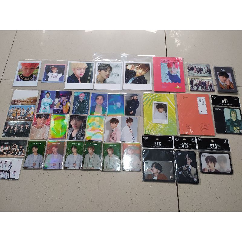 BTS DVD Photocard Taehyung V Jungkook Jk Suga Yoongi Rare