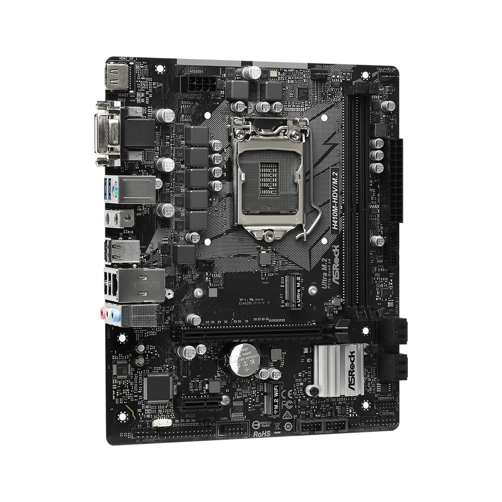 ASROCK H410M-HDV/M.2 mATX LGA1200 H410 USB3.2 M2 MOTHERBOARD INTEL