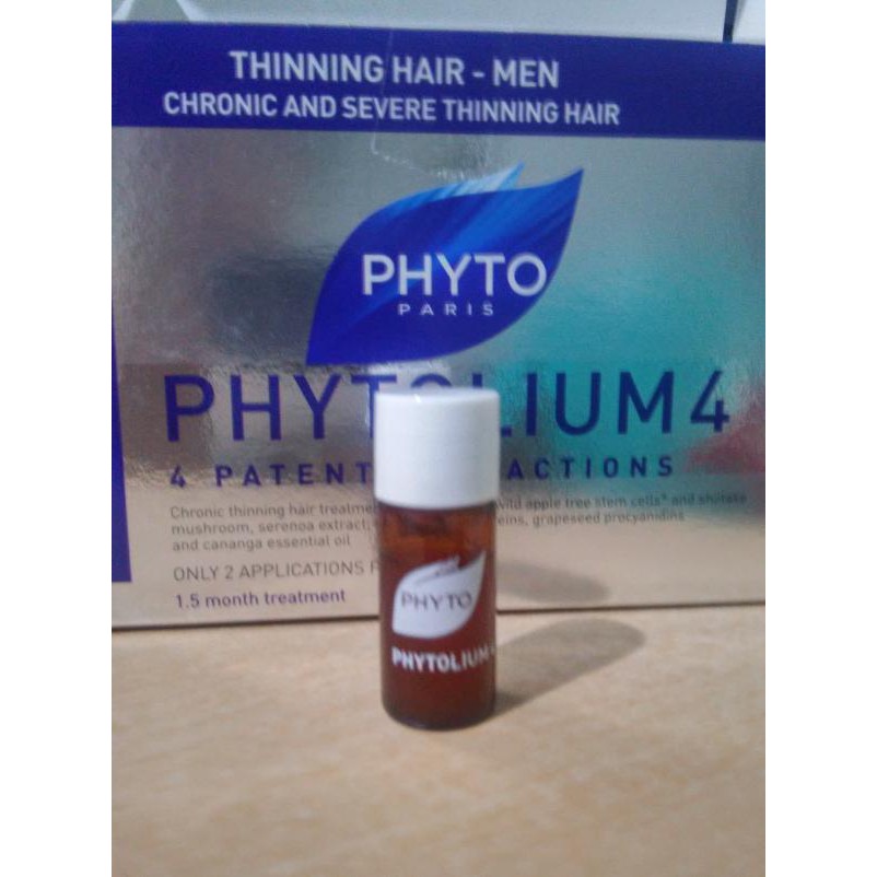 Shampoo Phyto Phytolium4 Phytolium 4 Hair Serum Thinning Hair