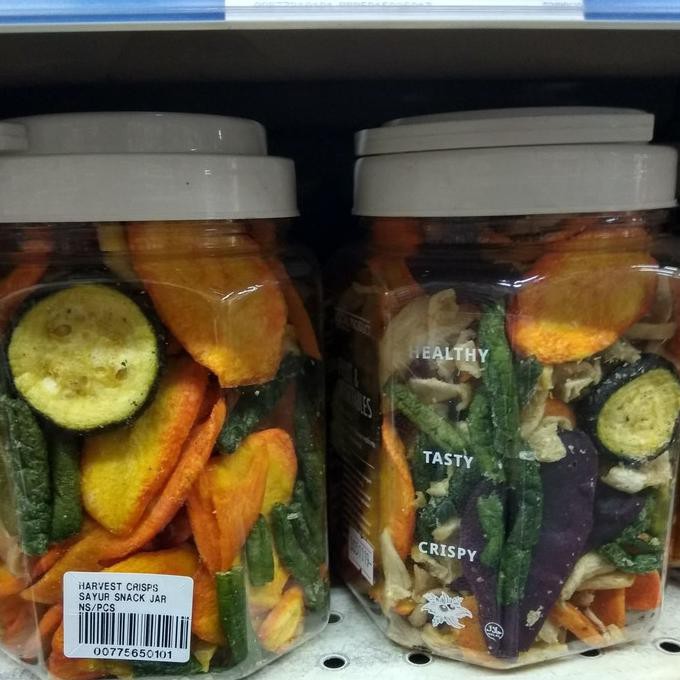 

Dijual Harvest Crisps Sayur Snack Jar Terlaris