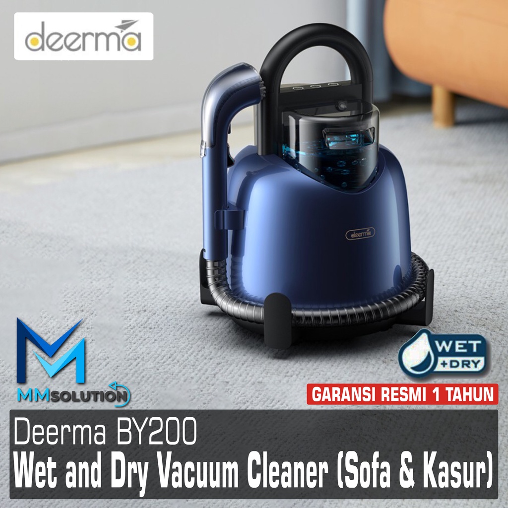 Deerma BY200 Wet and Dry Vacuum Cleaner Penyedot Debu Sofa dan Kasur