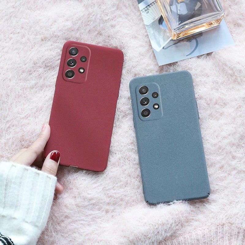 Samsung Galaxy A13 4G A23 4G A23 5G A13 5G A32 4G A33 5G A52 A52 5G A53 5G A73 5G Soft Case Sandstone Superthin Silicon Case