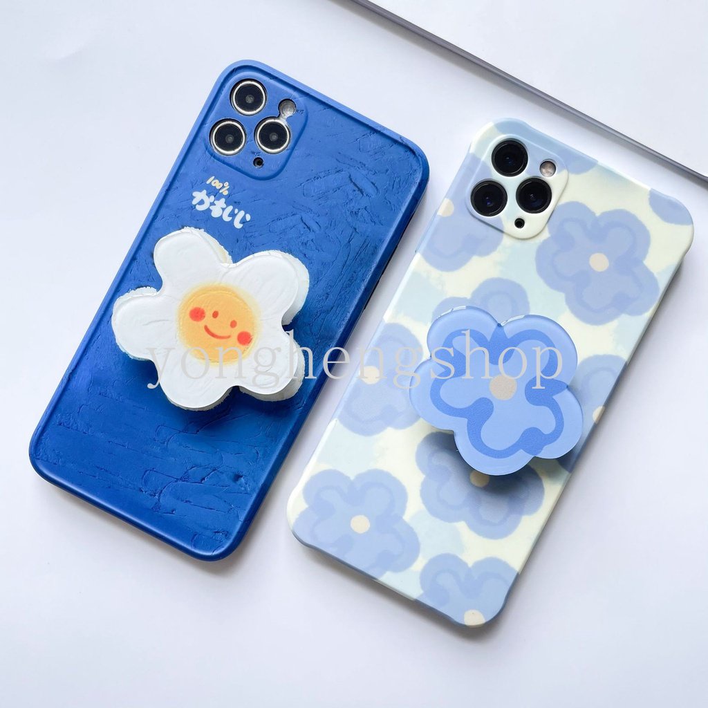 Ins Popsocket Hp / Smartphone Motif Bunga Lucu