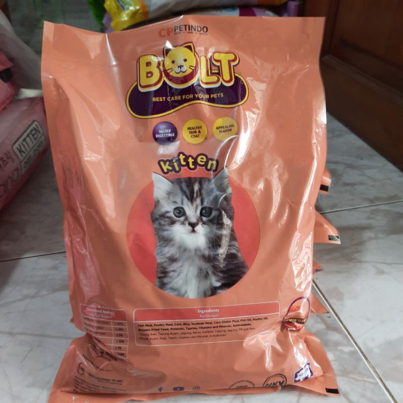 BOLT KITTEN 1kg rasa salmon