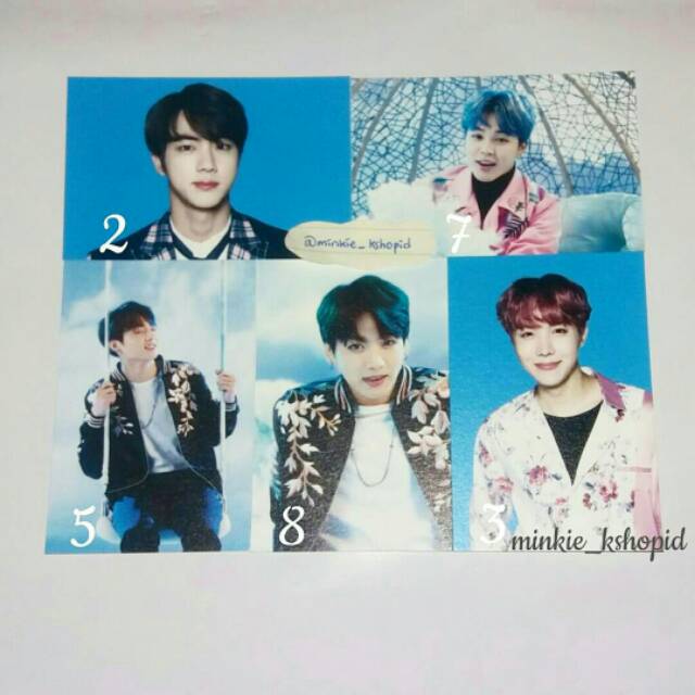 MINI PHOTOCARD VER. 1 - THE WINGS TOUR