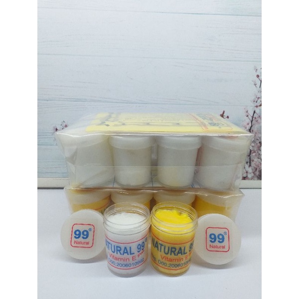 Cream Natural 99 Plus Vitamin E / Natural 99 Original 12 Pcs