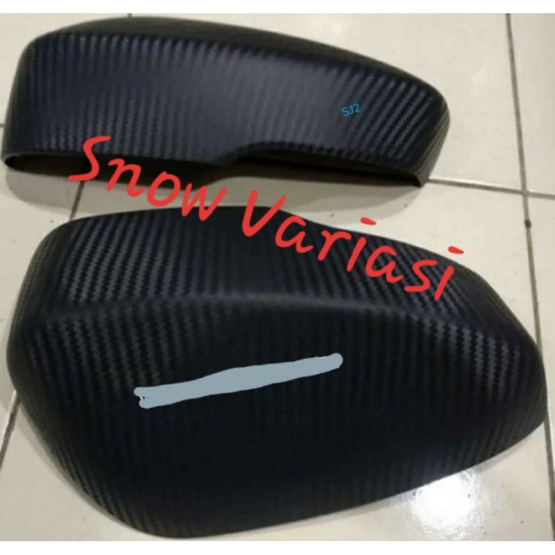 Cover Spion All New Pajero Sport 2016 2018 2022 Carbon Doff