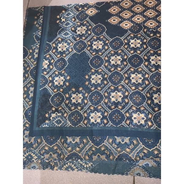 SEGIEMPAT VOALDENAY KW PREMIUM / HIJAB JILBAB SQUARE VOAL MOTIF LASER CUT-Motif 5