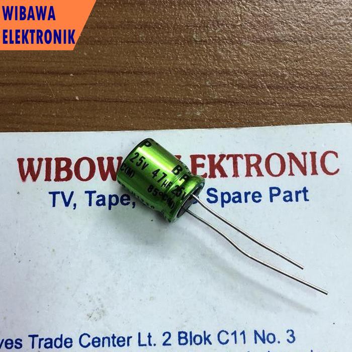 ELCO 47UF-25V nichicon MUSE BP wbwele88 Segera Dapatkan