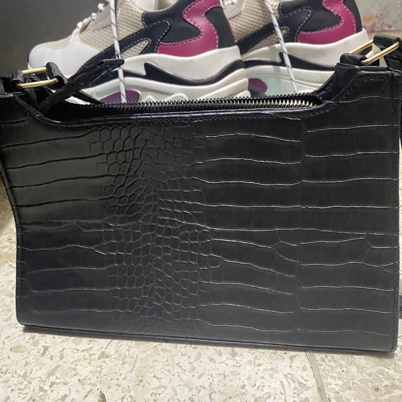 preloved shoulder bag croco