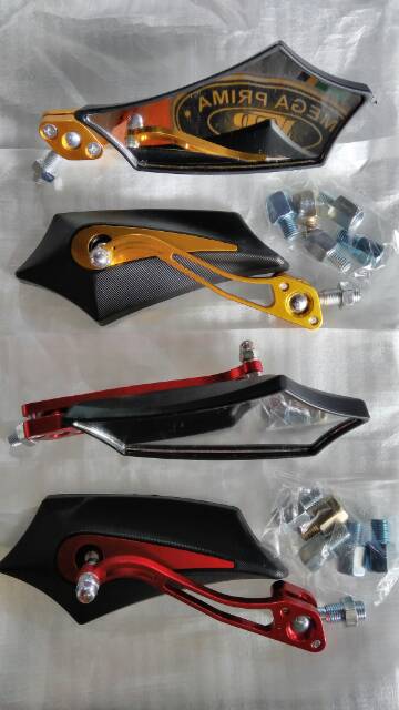 Spion Motor Batman Model lipat / Spion Motor Variasi honda yamaha / Spion Koso