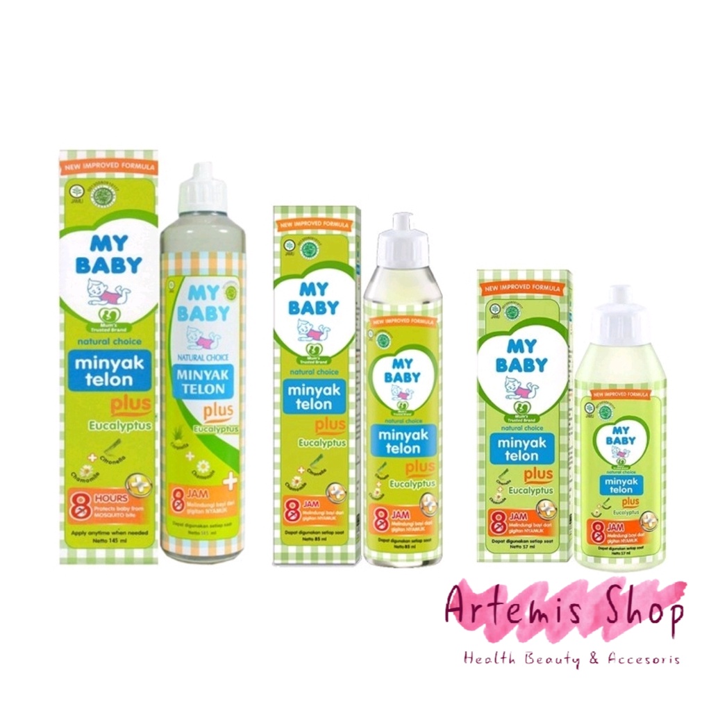 My Baby minyak telon Plus 60ml | 90ml | 150ml