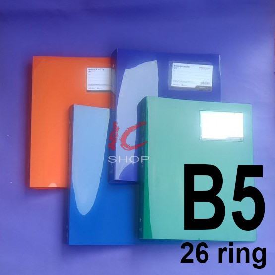 

Binder B5 26 ring INTERX solid color