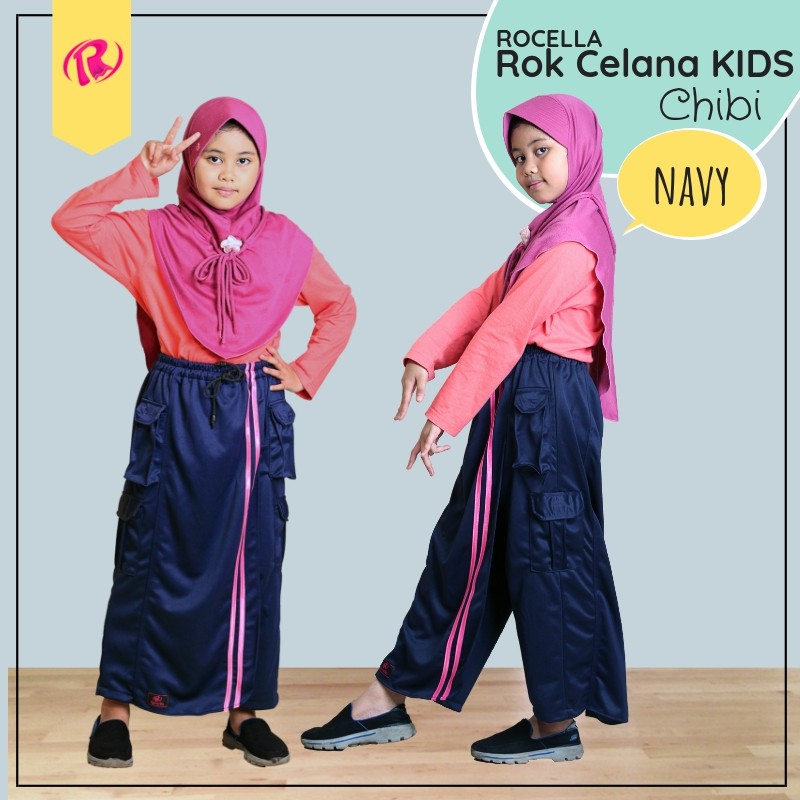 ROCELLA KIDS CHIBI ROK CELANA OLAHRAGA ANAK ROCELLA