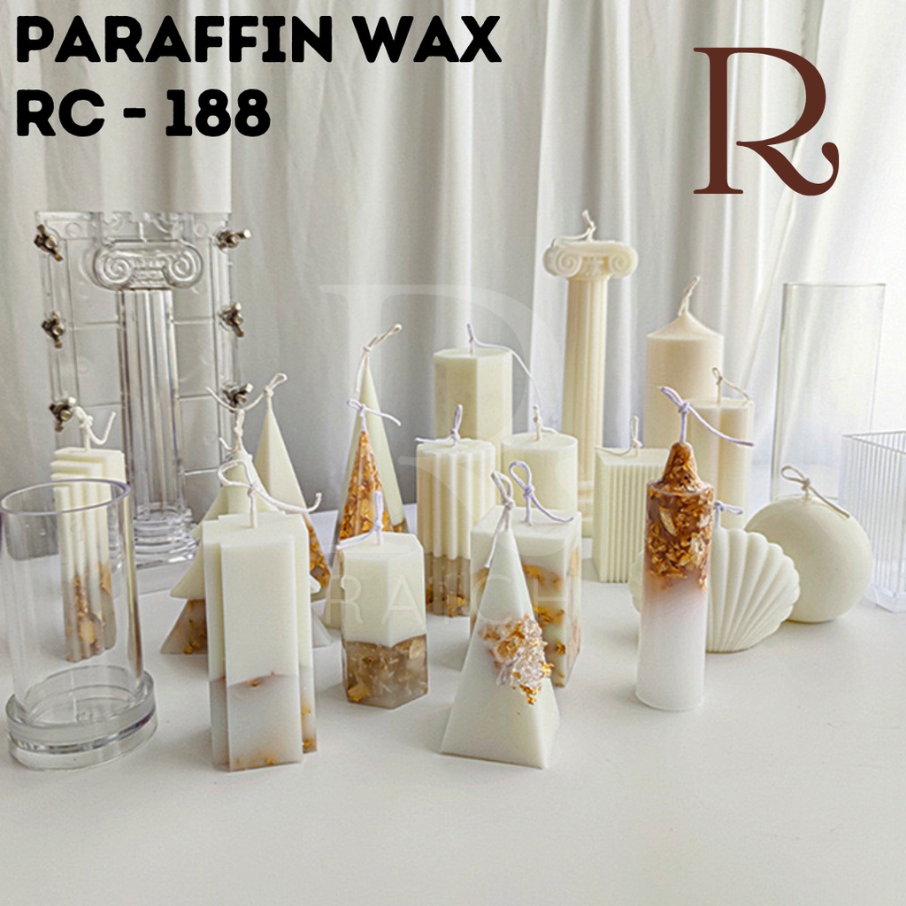 10kg Paraffin Wax Refined Pillar Decoration Candle Lilin Bahan Dekorasi Premium Quality