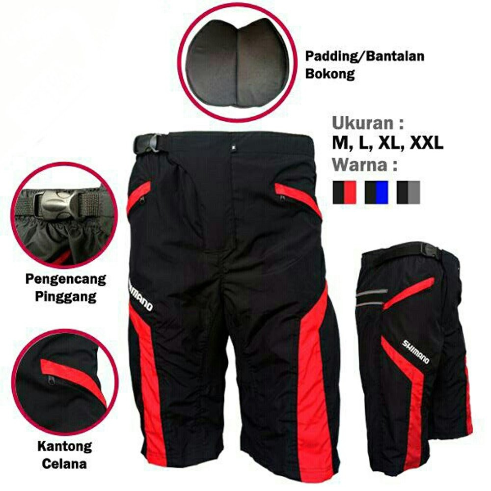 celana sepeda terlaris celana padding sepeda mtb dh sely