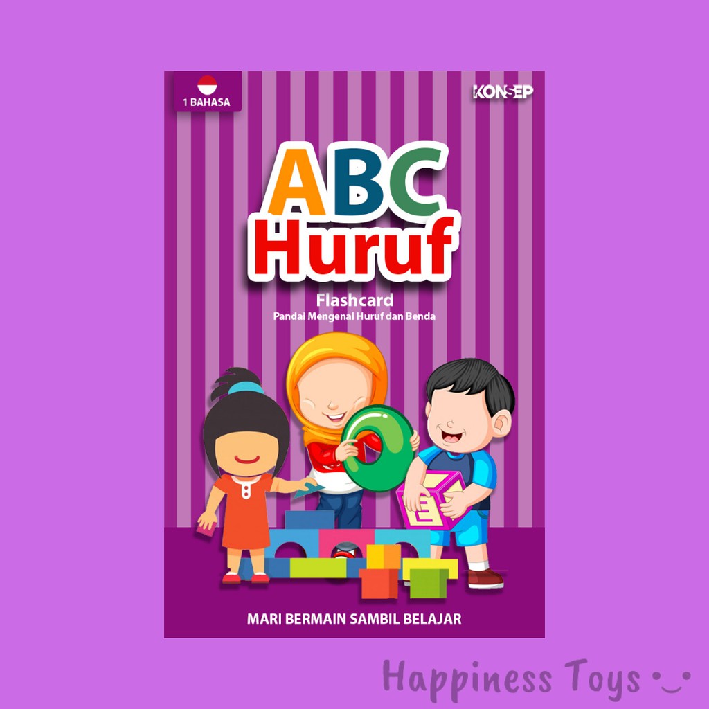 Jual Flashcard Huruf ABC - Mainan Edukasi Anak | Shopee Indonesia