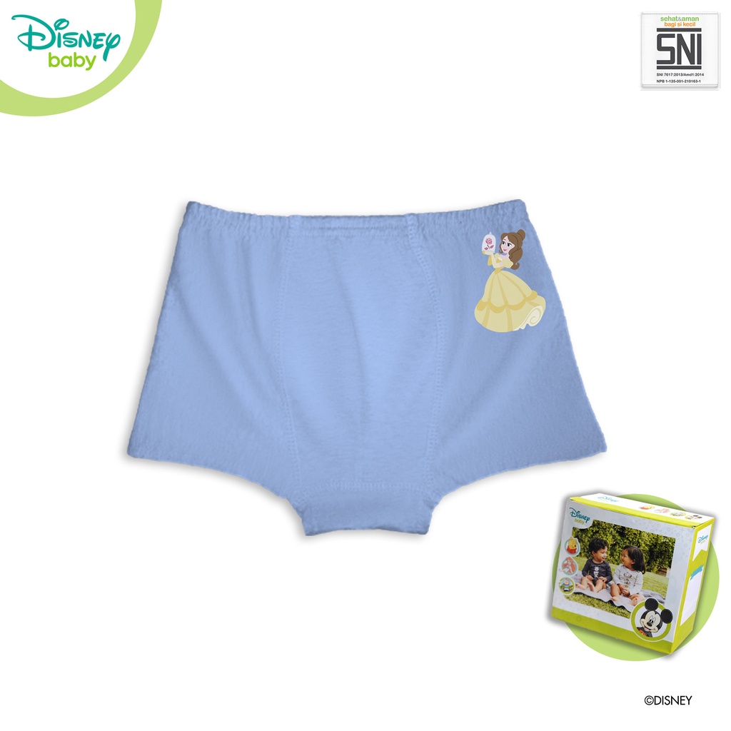 Disney Baby Underwear / Celana Boxer Anak Perempuan / Celana Dalam Anak Perempuan Princess DPC223