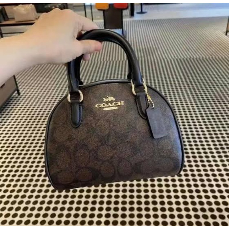 coach sydney satchel in signature