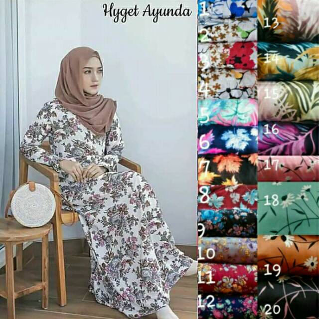(Bayar ditempat /COD) GAMIS HYGET MURAH
