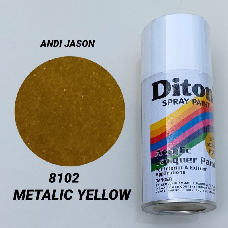 DITON CAT SEMPROT 300CC NO 8102 METALIC YELLOW