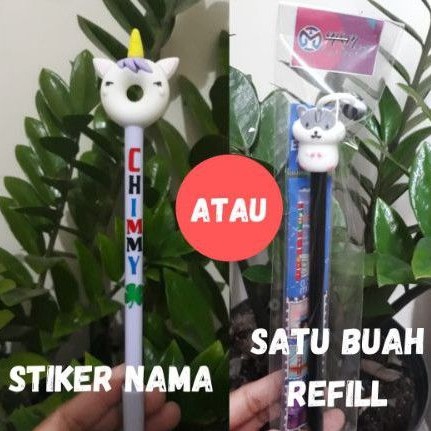

PULPEN GEL KARAKTER | ECER | BONUS REFILL/STICKER NAMA