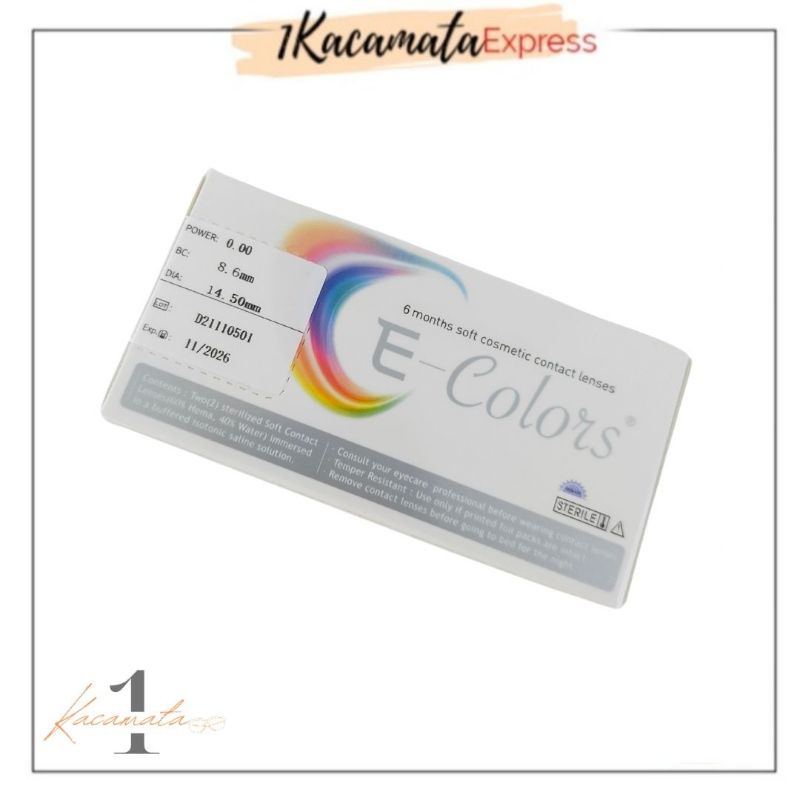 SOFTLENS WARNA MINUS EUROPA E-COLOR MINUS KECIL