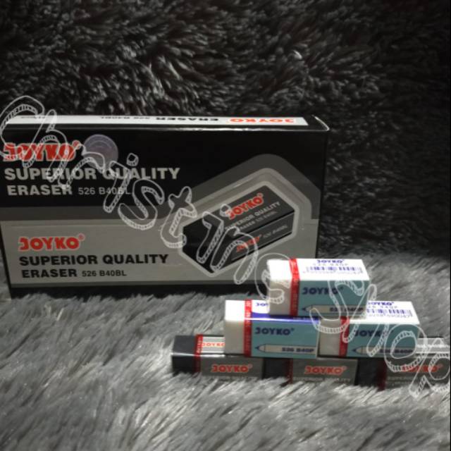 

Penghapus / ERASER JOYKO warna putih & hitam