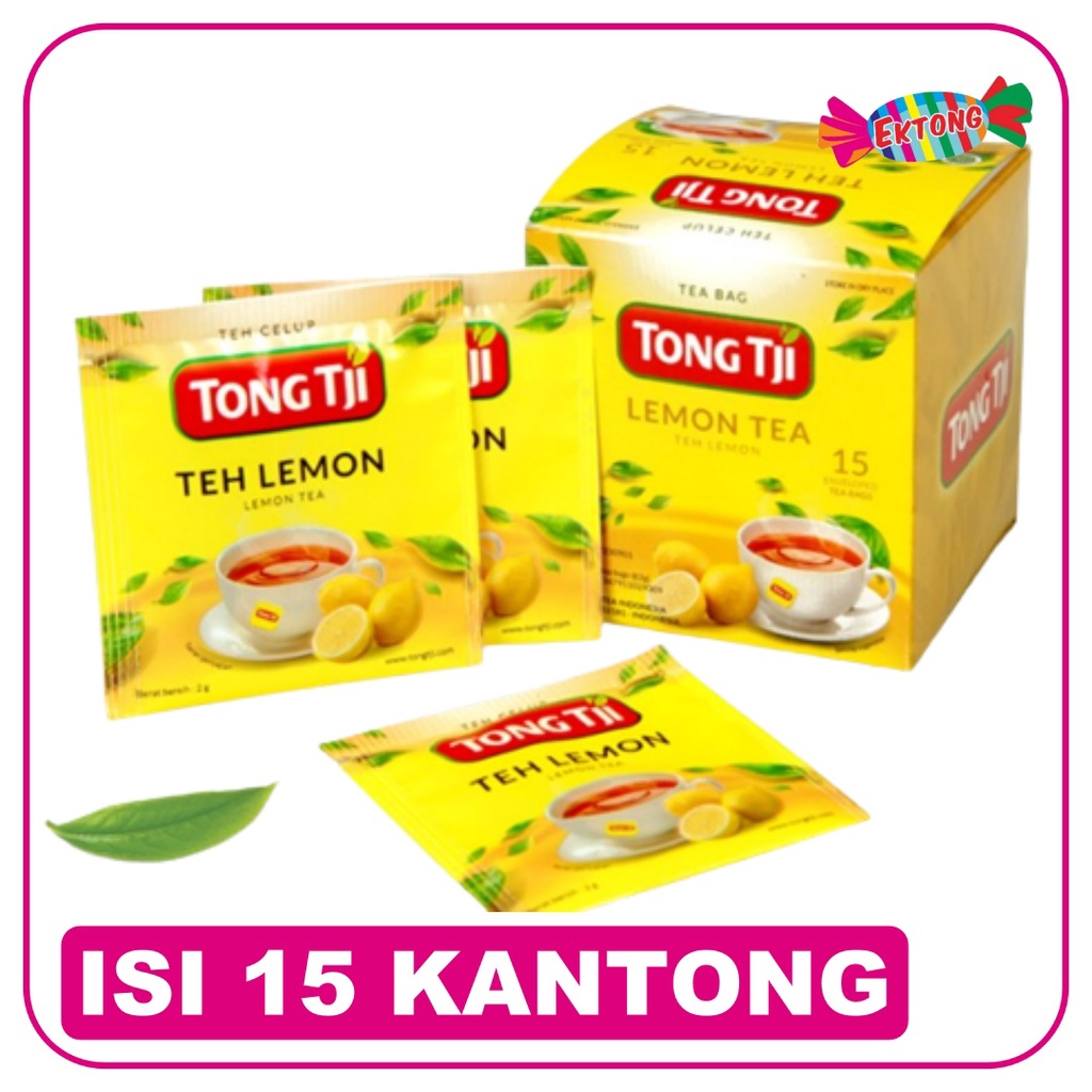 

TONG TJI LEMON TEA CELUP 15 PCS