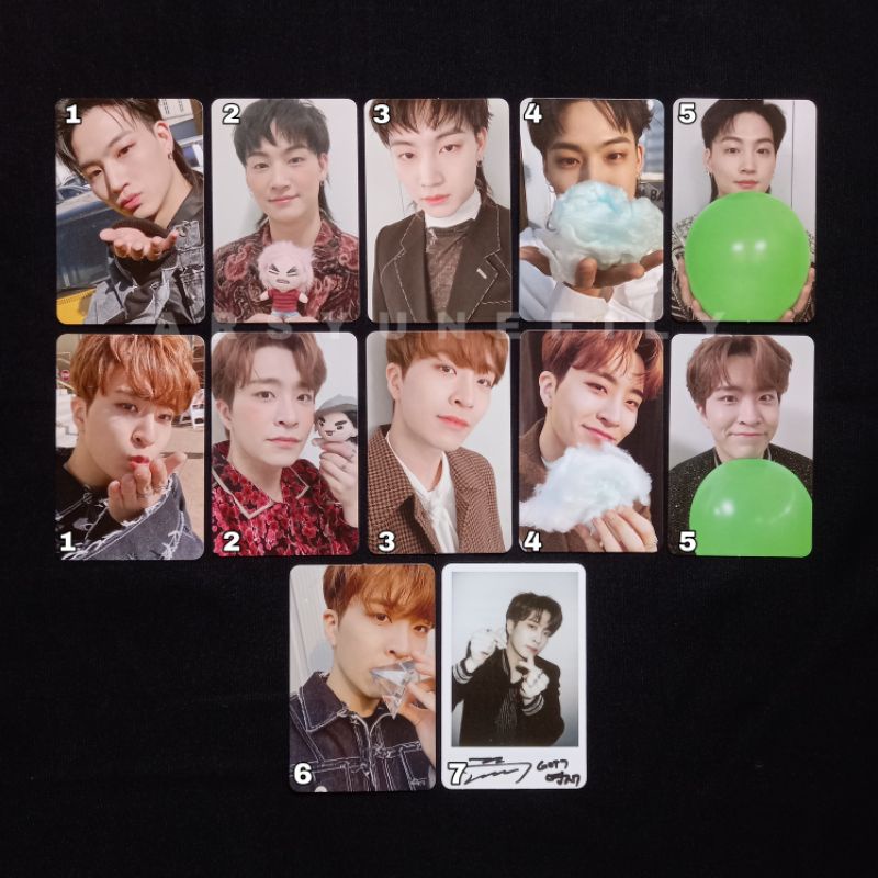 GOT7 JB JAEBEOM YOUNGJAE BREATH OF LOVE : LAST PIECE BOL LP OFFICIAL PC PHOTOCARD