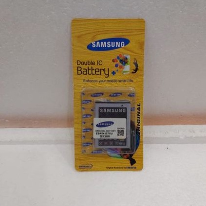 Battery Baterai Batre Samsung S5360 EB454357VU Double IC