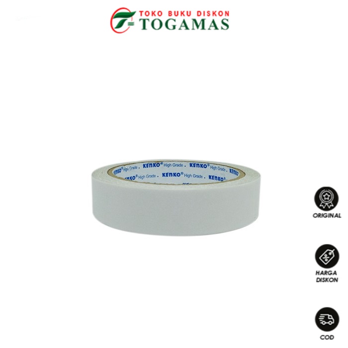 

READY STOCK !! DOUBLE TAPE 2"X15Y BIRU KENKO