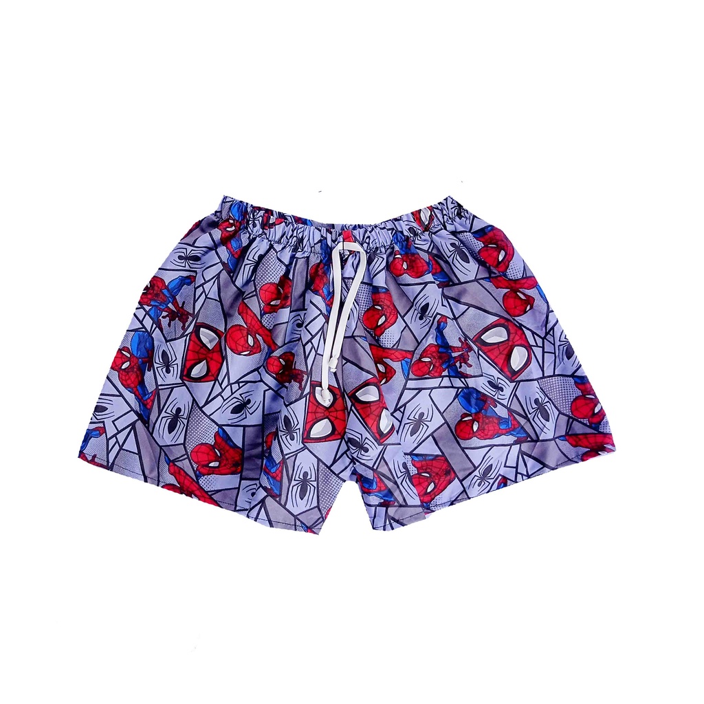 CELANA BOXER UNISEX CELANA PENDEK MOTIF CELANA SANTAI CELANA KOLOR BOXER REMAJA DEWASA CELANA BOXER KATUN KOLOR SANTAI CELANA BOXER MODEL TALI