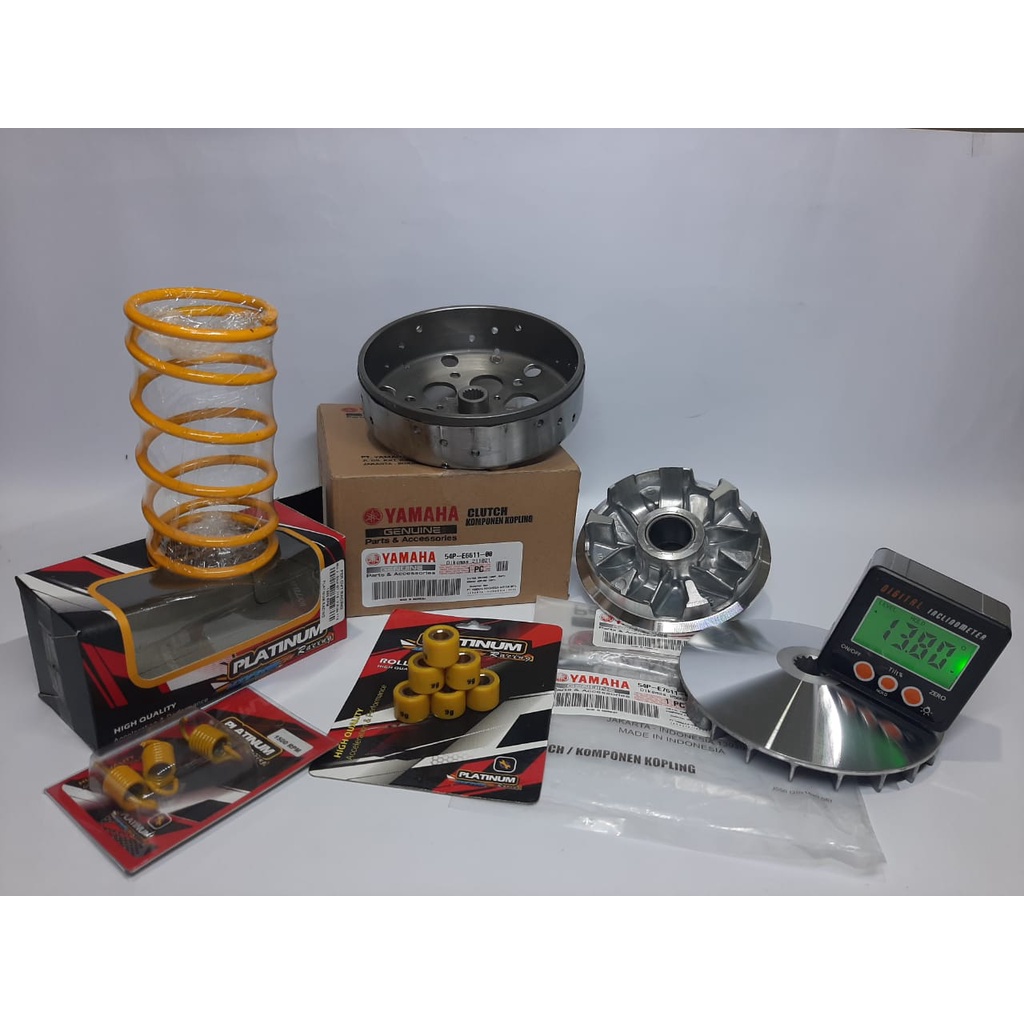 MIO J - Paket Kirian CVT Mio J-Soul Gt 115-X ride 115-Bubut Pulley Original custom