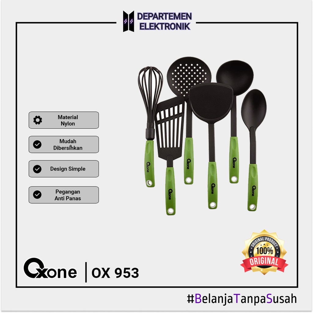 Oxone OX 953 Nylon Kitchen Tools MURAH BANGET