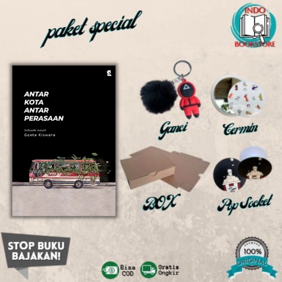 NOVEL ANTAR KOTA ANTAR PERASAAN