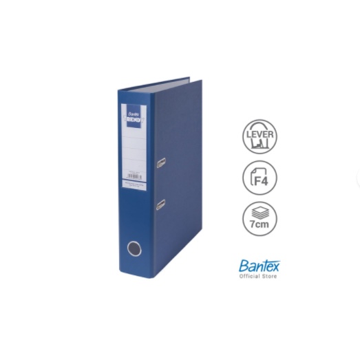 

Bantex Lever Arch File Ordner Trendy Folio 7cm Blue #1446 01