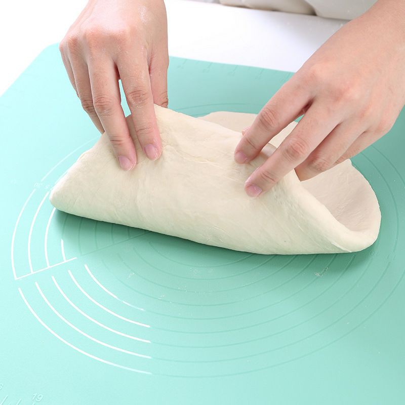 premium DOFF Silicone kneading dough mat / silmat / silicone mat / alas ulen kue roti