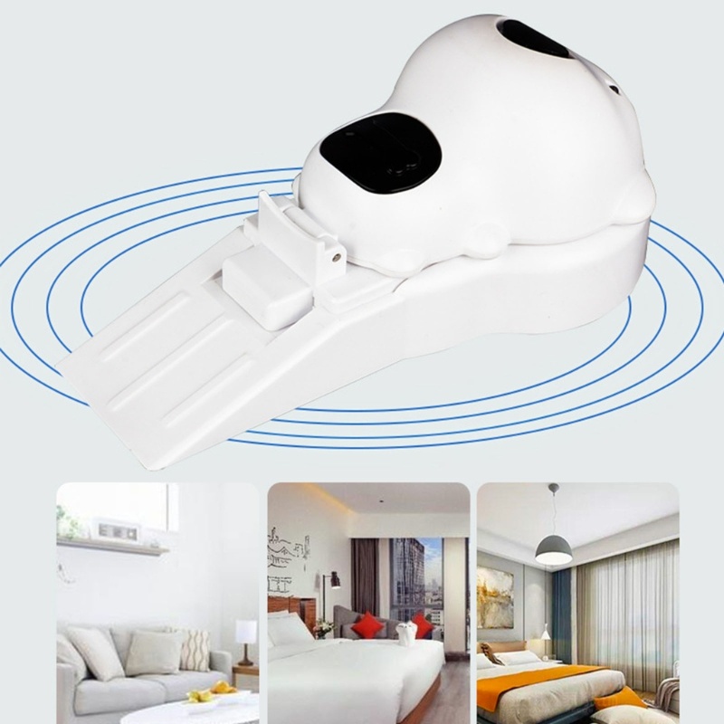 Zzz Door Stopper / Penahan Pintu 120DB Anti slip Bahan Karet Motif Kartun Untuk Keamanan Rumah