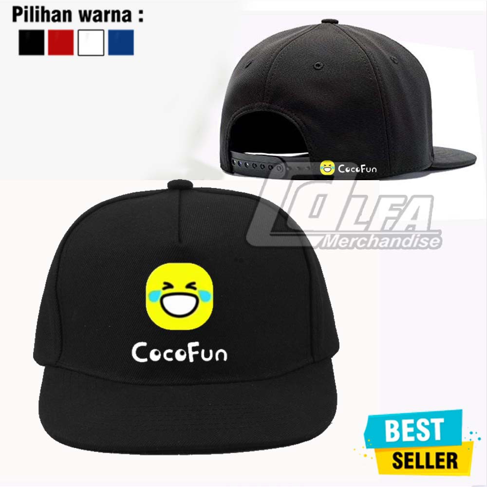 Topi Snapback COCOFUN COCO FUN Keren Unik Pria Wanita distro custom Diamond Store