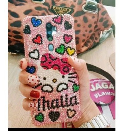 CASE BLINK HELLO KITTY LOVE Z1 OPPO RENO