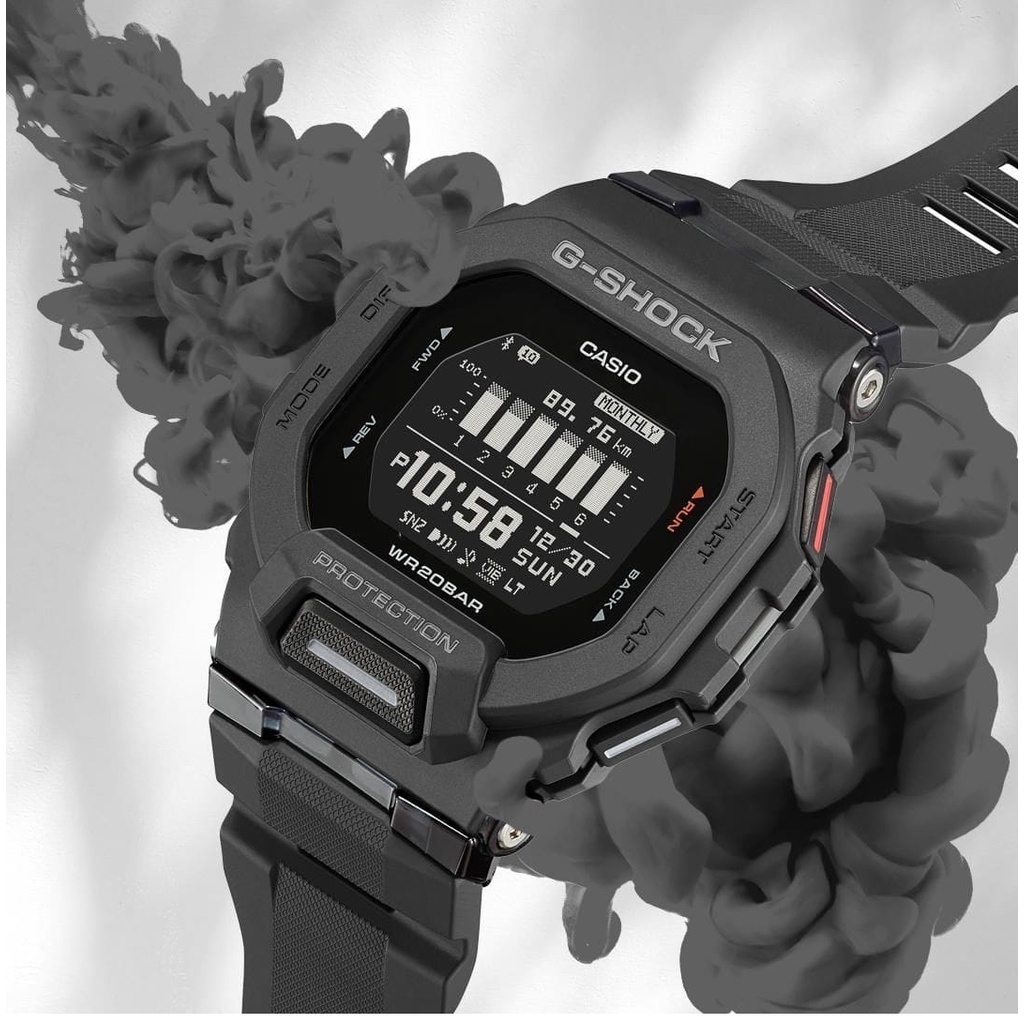 Jam tangan pria G Shock GBD 200 Free Box,Paperbag,Kartu,Buku manual COD PRIA/WANITA