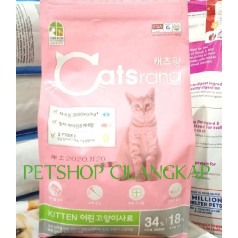 Makanan Kucing Cat Food CATSRANG kitten 8 kg CATS RANG KITTEN ANAKAN