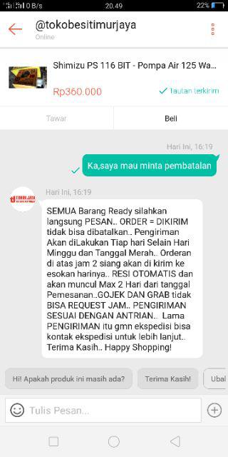 Shimizu Ps 116 Bit - Pompa Air 125 Watt Sumur Dangkal