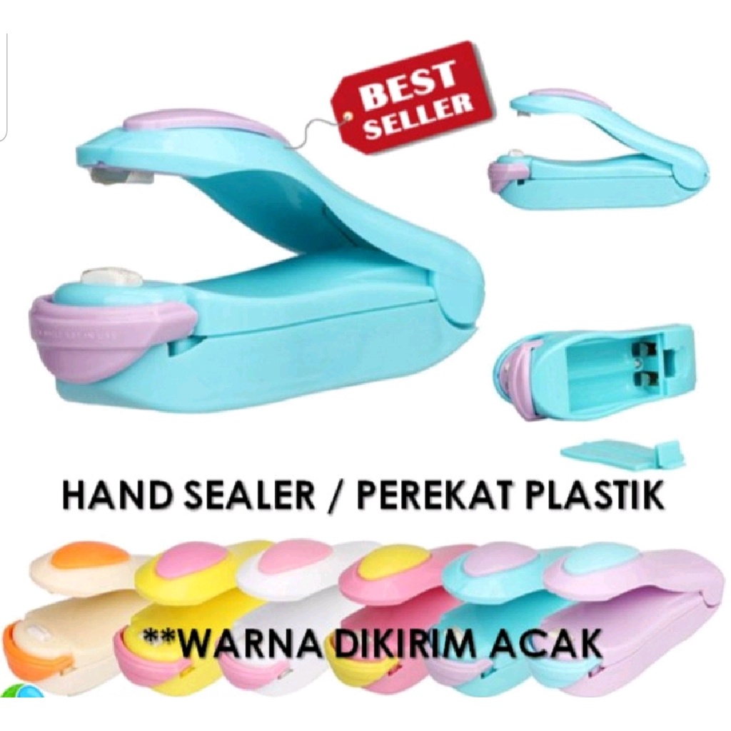 HANDSEALER MINI PENGEMAS MAKANAN ALAT PRESS PLASTIK KEMASAN ELEKTRIK - BDC