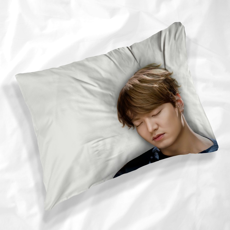 Sarung Bantal Tidur Lee Min Ho Li MinHo Pirang Tidur untuk Kado Jomblo K-Drama KPOP Korea murah