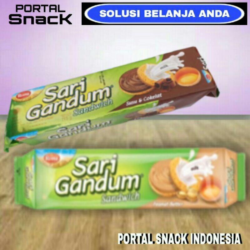 

SARI GANDUM Coklat/Kacang 115gr