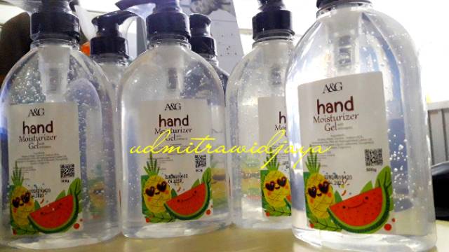 Hand sanitizer Gel 500ml A&amp;G termurah