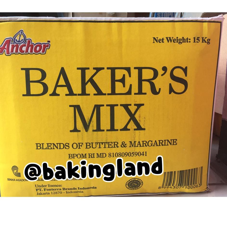 

Diskon!!!!!! Baker mix butter blend margarine 1kg