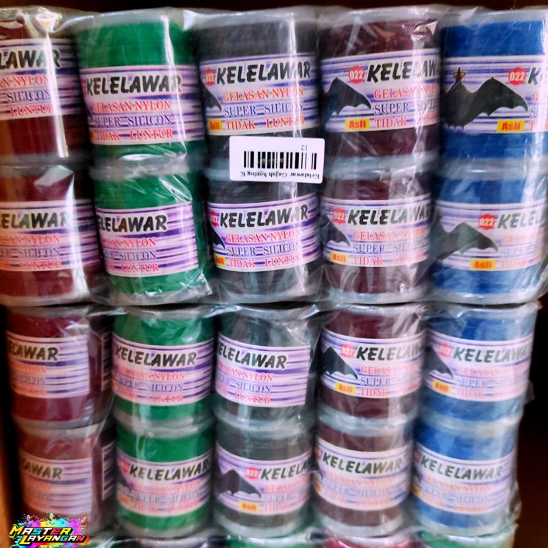 Gelasan Kekelawar 1 pack isi 10Pcs - benang layangan gelasan tajam - gelasan layangan - gelasan - ge